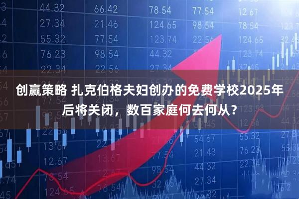 创赢策略 扎克伯格夫妇创办的免费学校2025年后将关闭，数百家庭何去何从？