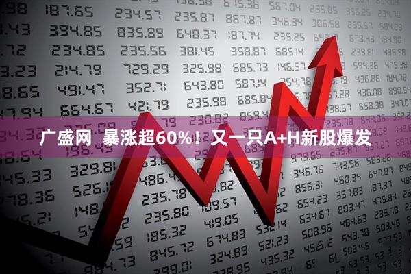 广盛网  暴涨超60%！又一只A+H新股爆发