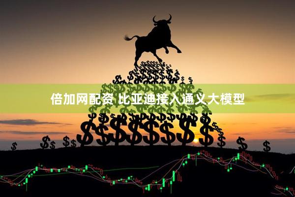 倍加网配资 比亚迪接入通义大模型