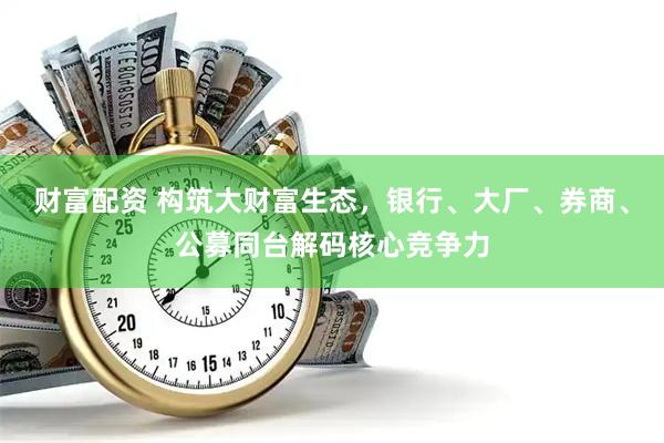 财富配资 构筑大财富生态，银行、大厂、券商、公募同台解码核心竞争力