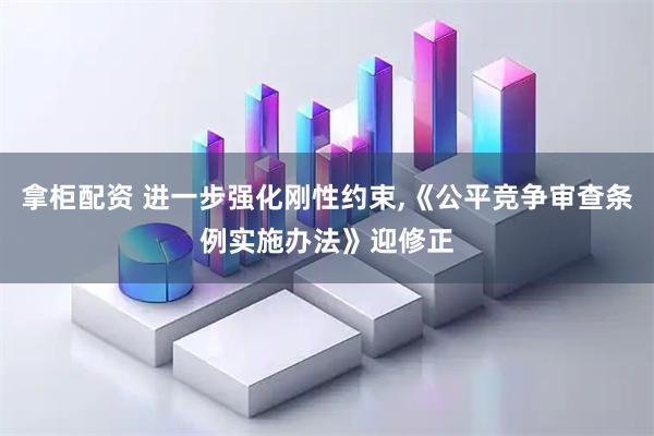 拿柜配资 进一步强化刚性约束,《公平竞争审查条例实施办法》迎修正